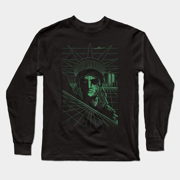 1997 Escape from New York Long Sleeve T-Shirt by Vector-Planet